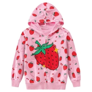 Lenoxi Sweet Strawberry Hoodie Berry Cute Comfort for Everyday Style